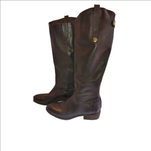 Sam Edelman Penny Leather Boots Size 7
